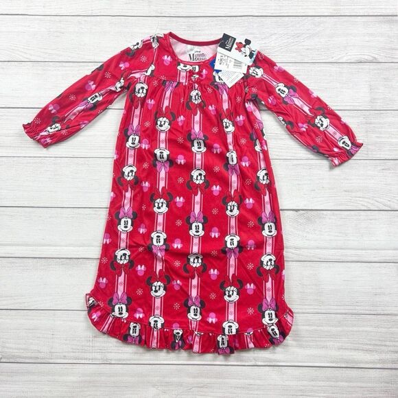 Disney Other - NWT Disney Minnie Mouse Flannel Granny Nightgown